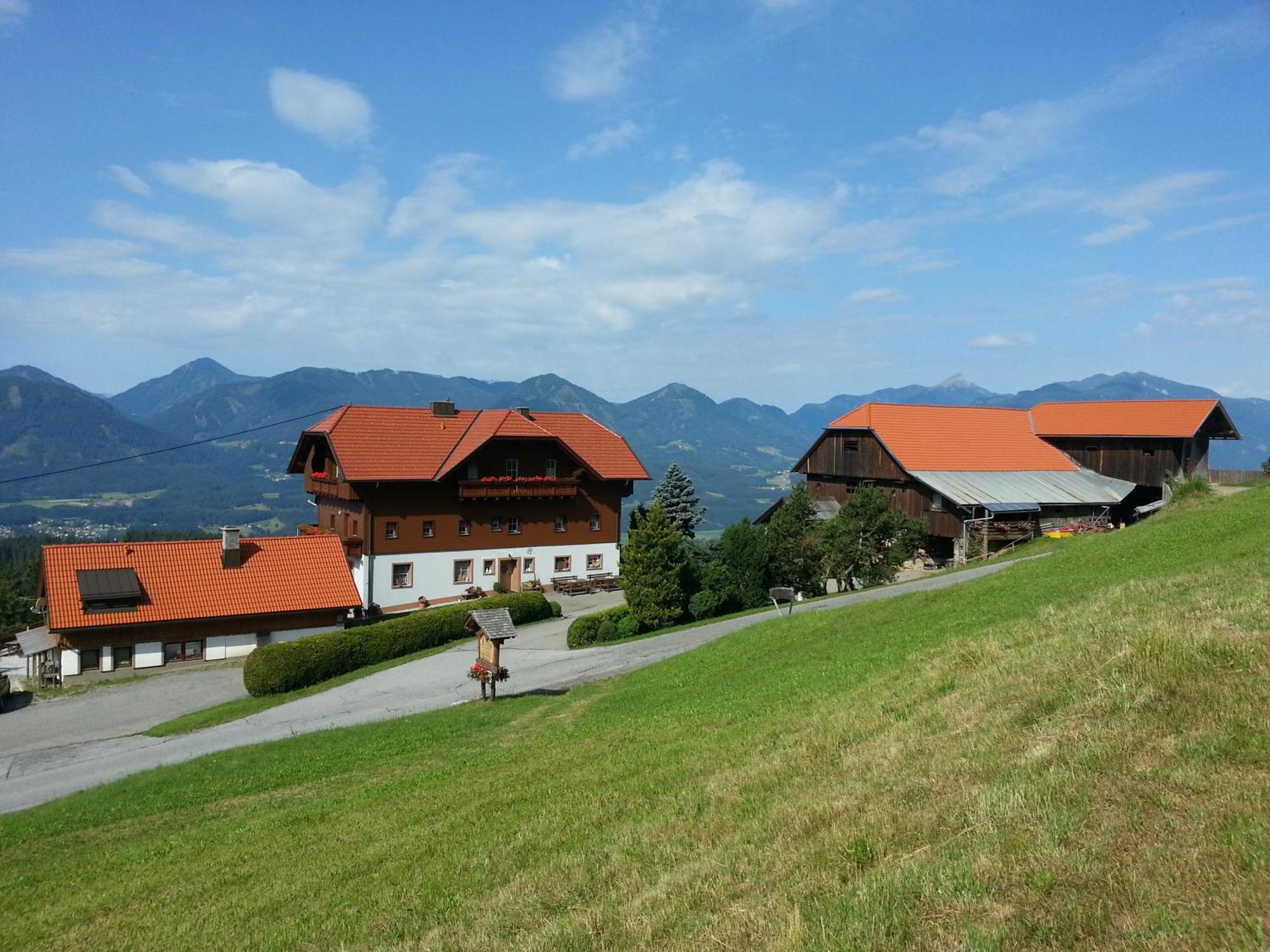 Pension Bauernhof Baumgartner Stanahof Fresach 외부 사진